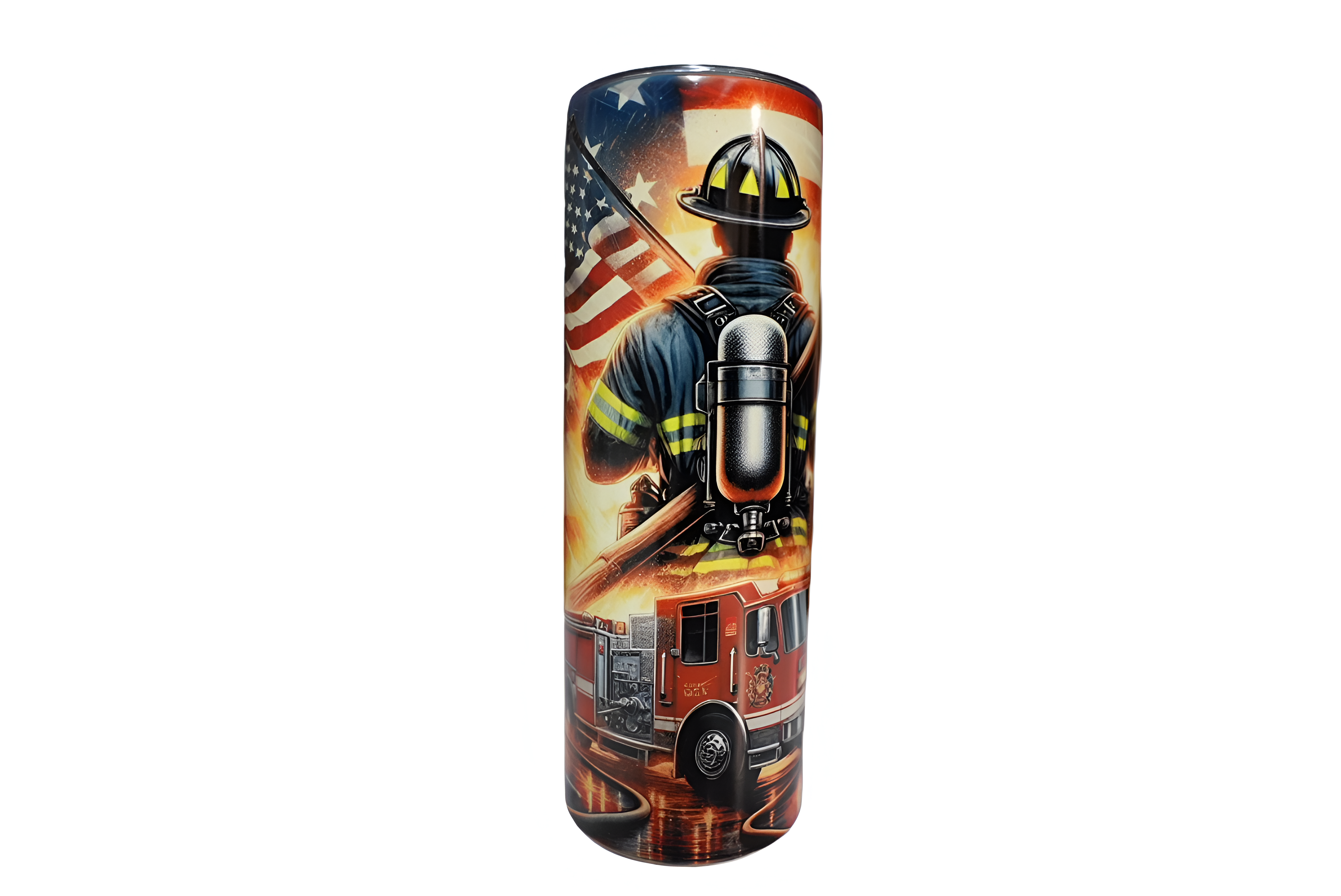 Hero’s Tribute: 20oz Firefighter Appreciation Tumbler