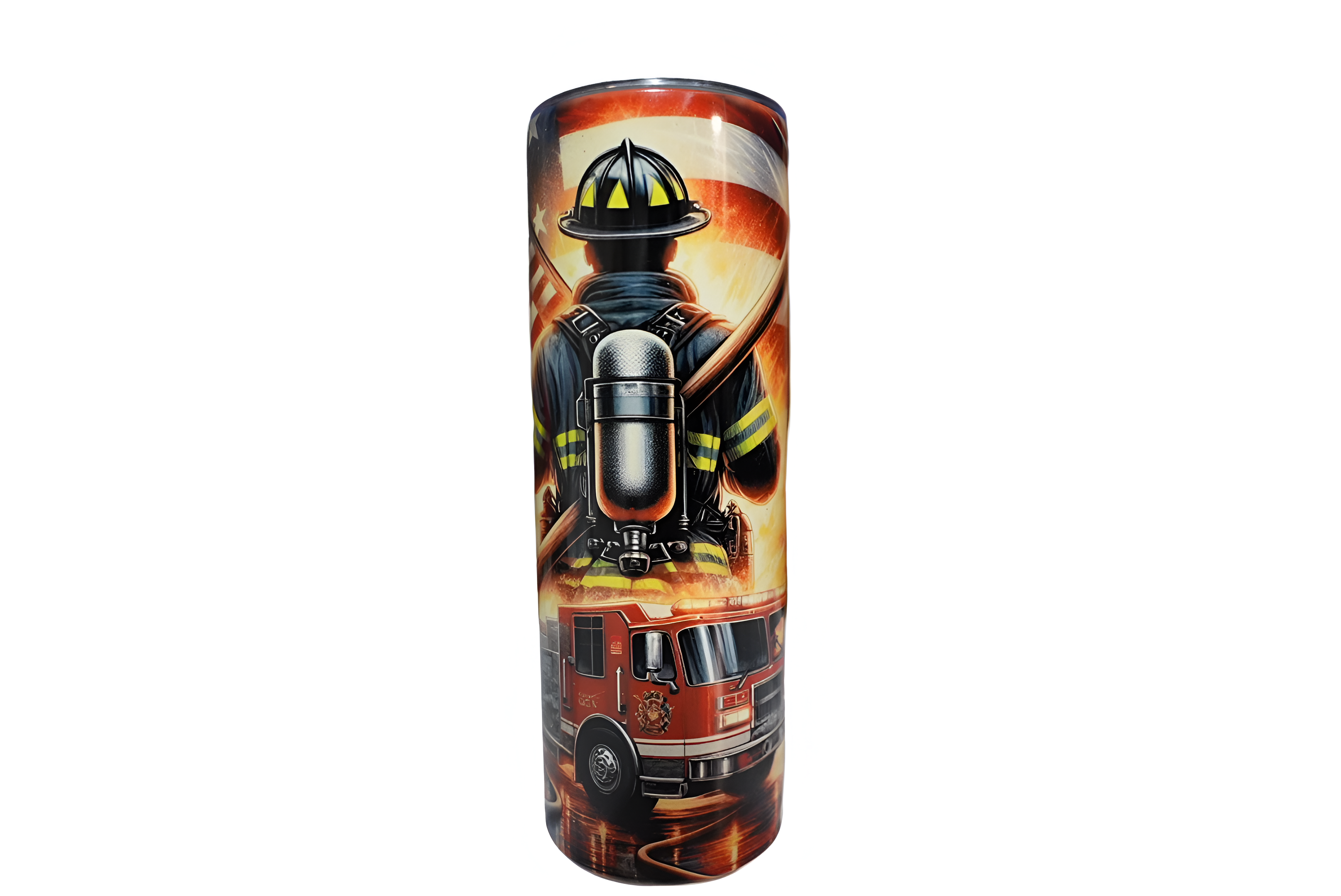 Hero’s Tribute: 20oz Firefighter Appreciation Tumbler