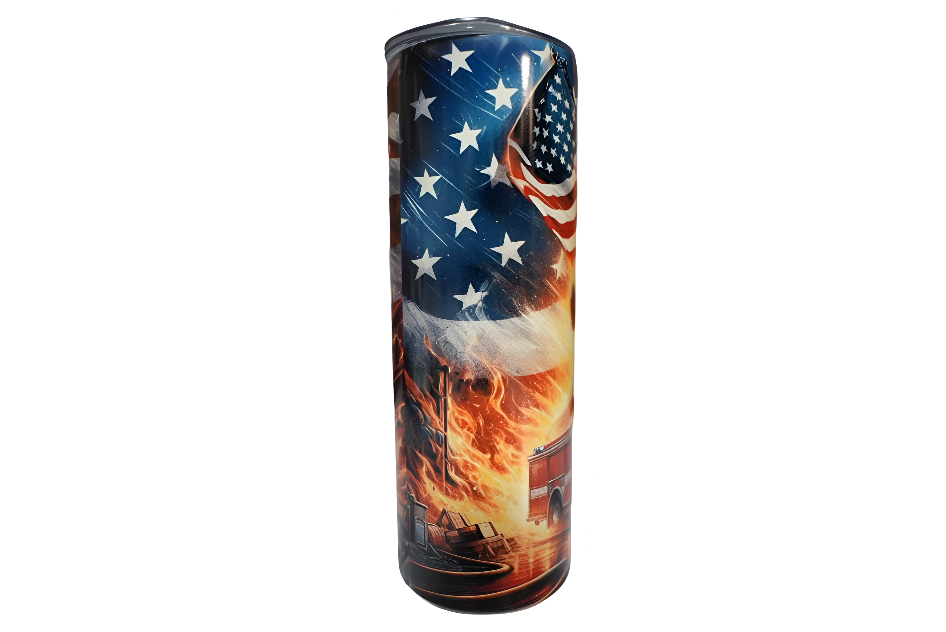 Hero’s Tribute: 20oz Firefighter Appreciation Tumbler